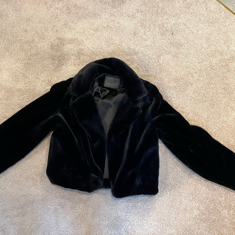 faux fur jacket